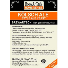 Brewartech - Kölsch Ale sörélesztő 11g